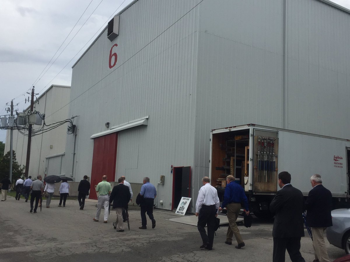 EDPNC's tweet image. EDPNC Board is in Wilmington taking a tour of @euescreengems and learning about the film industry in North Carolina. @ncfilmoffice