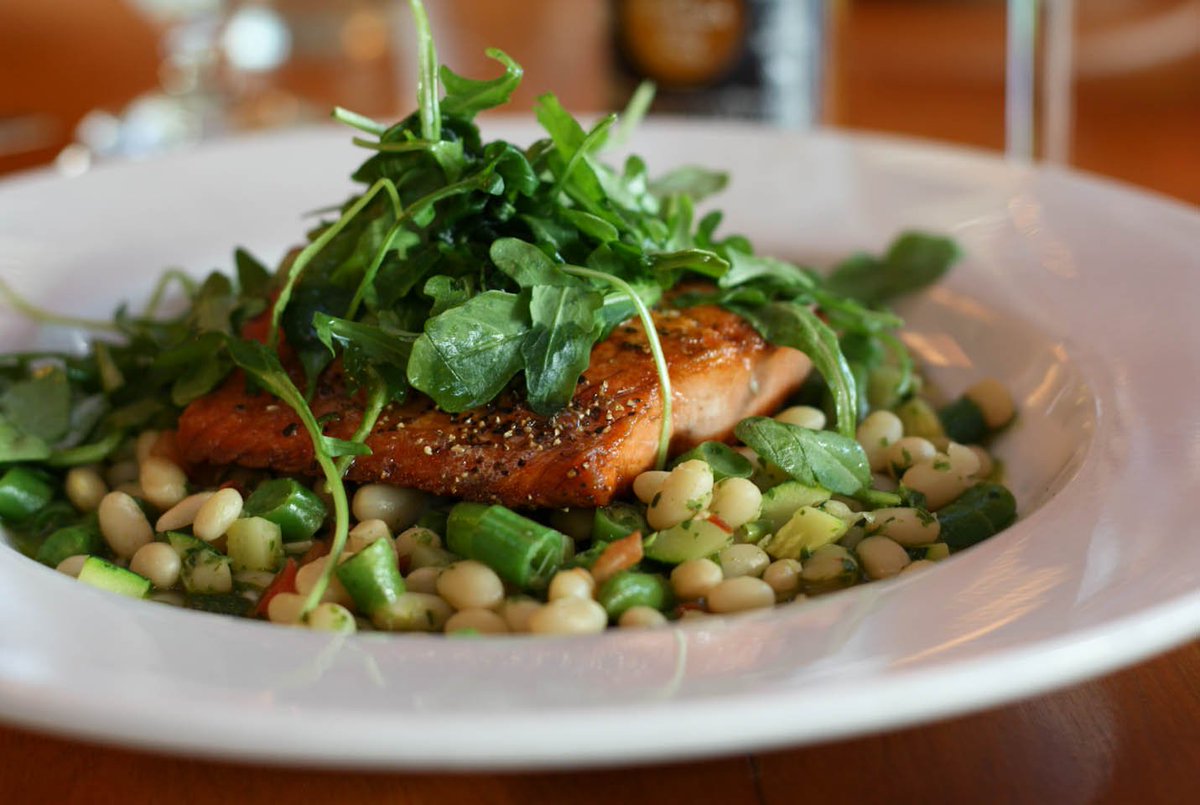 April_Point's tweet image. Say hello to the Wild Salmon Pistou, one of our tasty dishes this season. #freshfish #glutenfree #aprilpoint