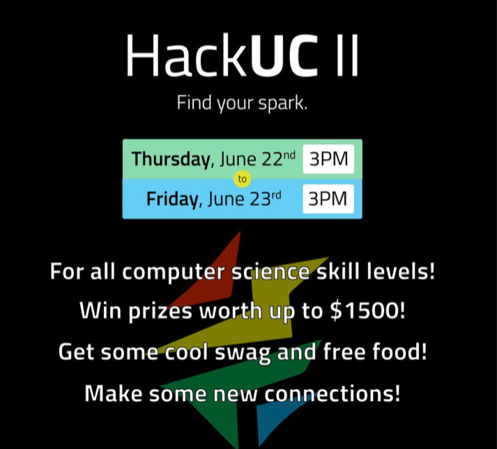 mateheads's tweet photo. We’re at #HackUC today and tomorrow! Come check out the #ClubMate among other free food & prizes! Register at https://t.co/UXyDnM7F8r https://t.co/46cVUKXr4j