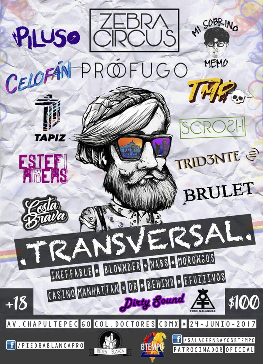 Este SÁBADO nos vemos en el DF junto a estas bandotas <a href="/TMPOficial/">TMP</a> <a href="/tapizband/">T A P I Z</a> <a href="/PROFUGOmx/">Prófugo</a> <a href="/ATLANTICOHMX/">ATLANTIC-OH!</a> <a href="/CelofanOficial/">Celofán</a> y muchas más!! 👊