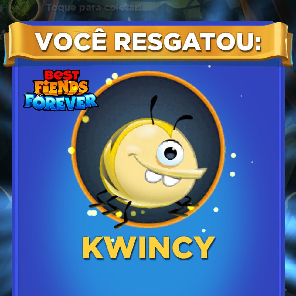 walfrido (@walgoncalvesjr) on Twitter photo Acabei de resgatar Kwincy no #BestFiendsForever - Baixe GRÁTIS - download.BestFiends.com/forevervia <a href="/BestFiends/">Best Fiends</a> Acabei de resgatar Kwincy no #BestFiendsForever - Baixe GRÁTIS - download.BestFiends.com/forevervia <a href="/BestFiends/">Best Fiends</a>