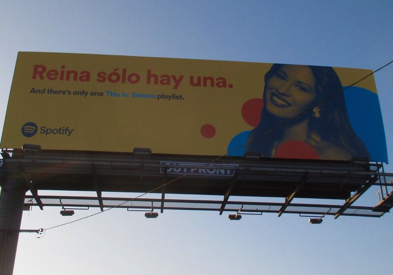 SelenaLaLeyenda's tweet photo. Reina, sólo hay una.  #Spotify #SelenaSpotify #SelenaPlaylist https://t.co/rqZmbu3AqU