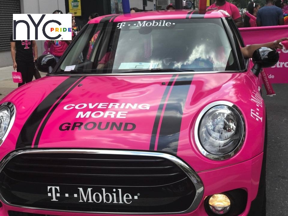 tiffthetechie's tweet photo. I'm so excited to rep @TMobile in the @NYCPride by driving the #PHLMini on Sunday! @_iib_ I Can't wait to see y'all! #UnlimitedPride #LoveIs https://t.co/Xvx0NISFhl