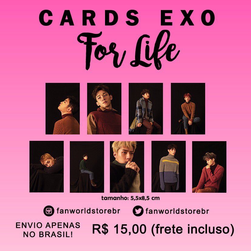 FanWorldStoreBR's tweet image. 🌸 CARDS FOR LIFE 🌸