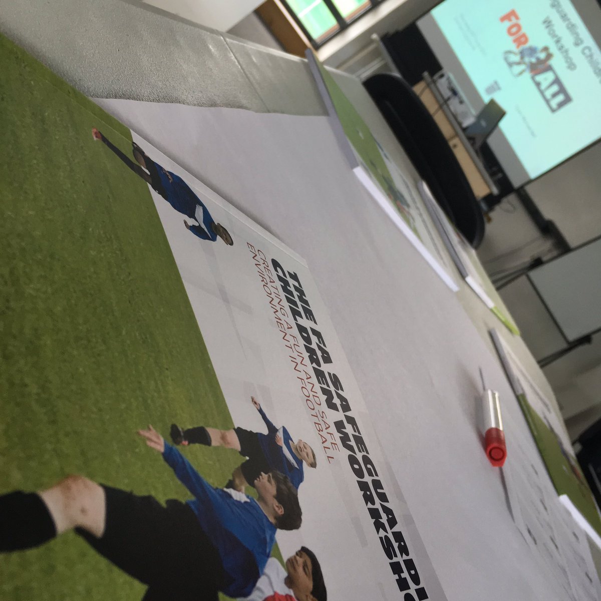 DurhamFA's tweet photo. 📸| What a fantastic FA Safeguarding Children Workshop tonight for @DVFC2003 parents and coaches! Great input from all! #Safeguarding https://t.co/y30xazzgO5