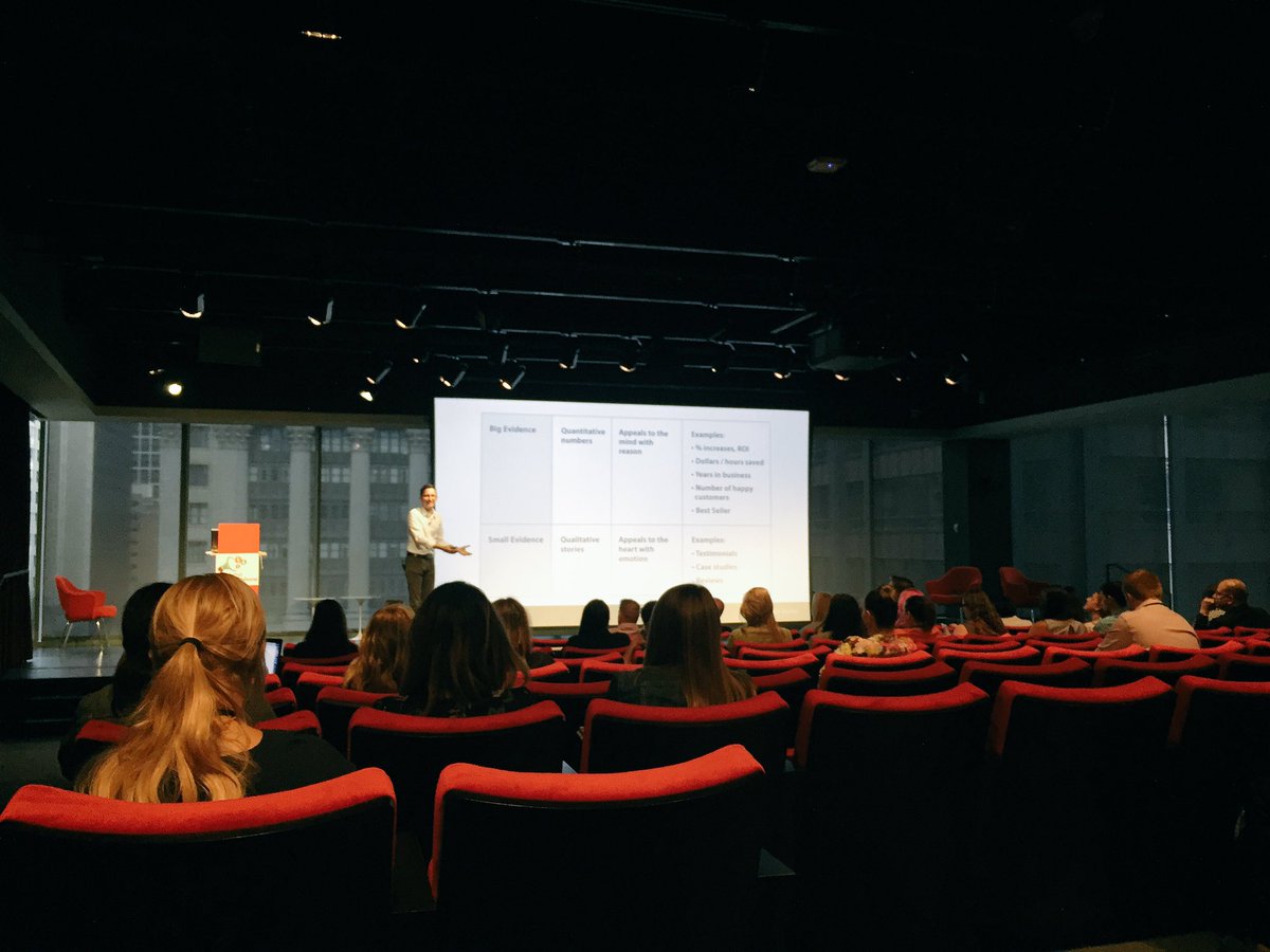 digimegaphone's tweet image. "Atomic bomb of marketing is video testimonial" wise words from @crestodina 💡 #SMMSummit