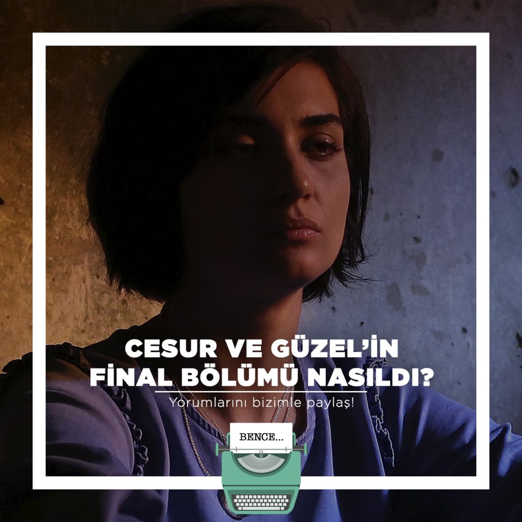noluyotv's tweet photo. Bir hikaye daha bitti... #CesurveGüzel'in final bölümü sence nasıldı? Yorumlarını bizimle paylaşsana! https://t.co/gvURH2dPwp