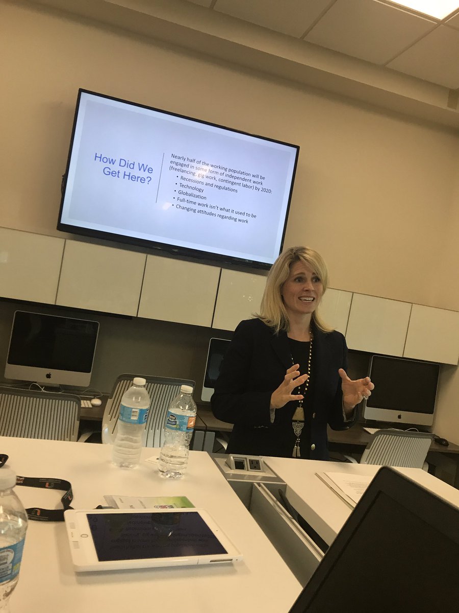 Toppel's tweet photo. THE GIG ECONOMY #hireacane #HACAcademy https://t.co/JmsmyaJ6RT