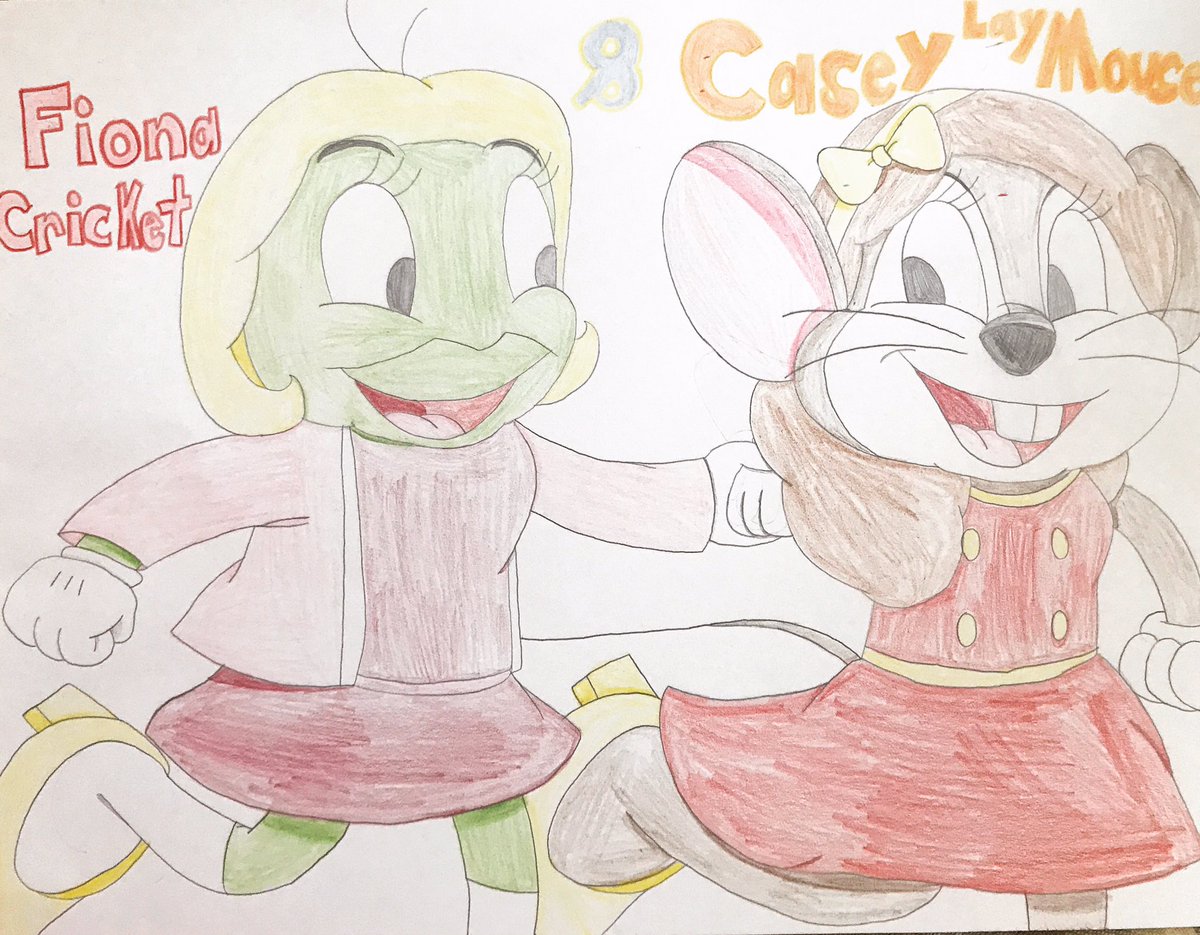 fionatoadgirl's tweet photo. For my friend. #autism #autismawareness #toadgirl #jiminycricket #timothymouse #disneyanimation https://t.co/ospfzeuAx4