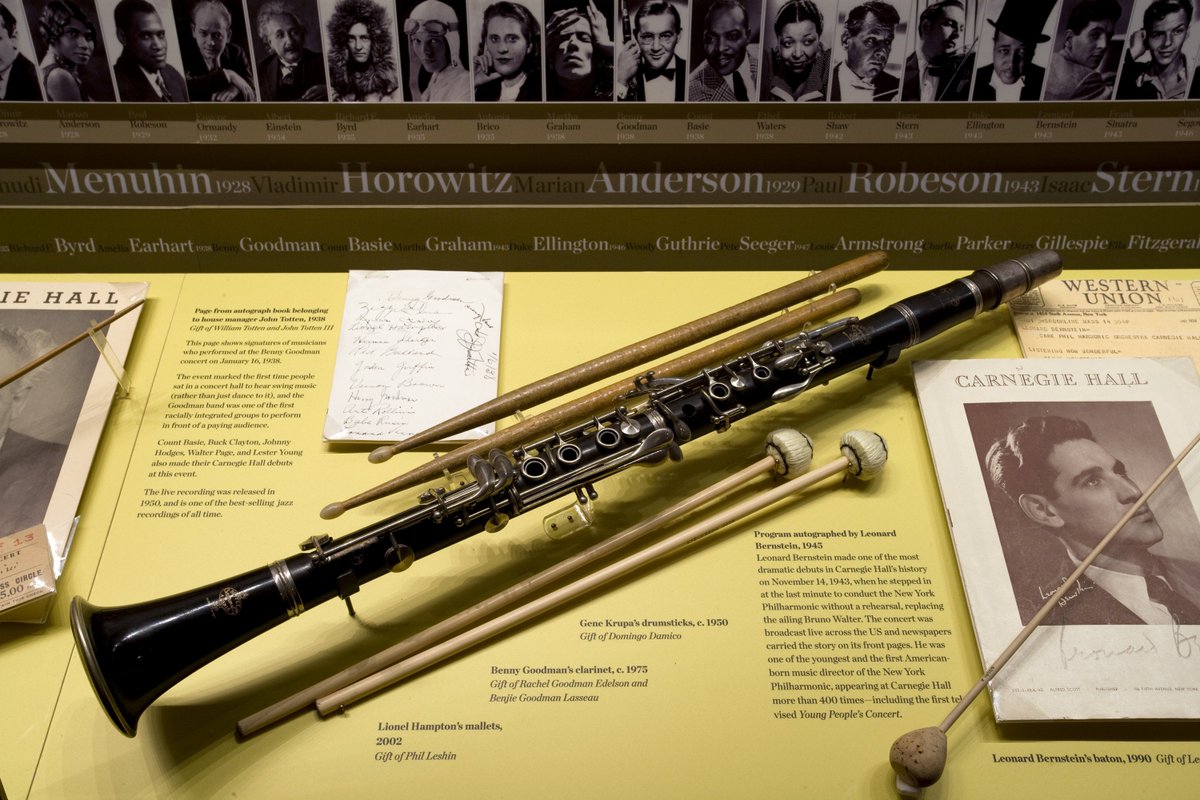 Carnegie Hall on Twitter "Jazz great Benny Goodman's is on