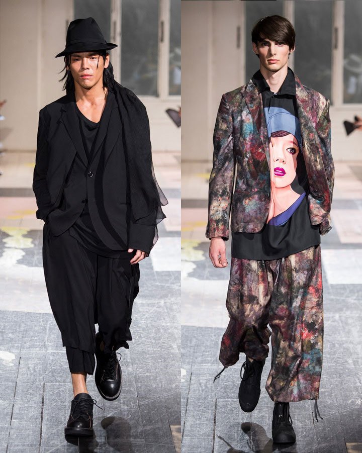 ヨウジヤマモト HOMME 18SS LOOK 30 城田優 ヨウジヤマモト18年春夏メンズコレクション - EXILE・NAOKI＆俳優