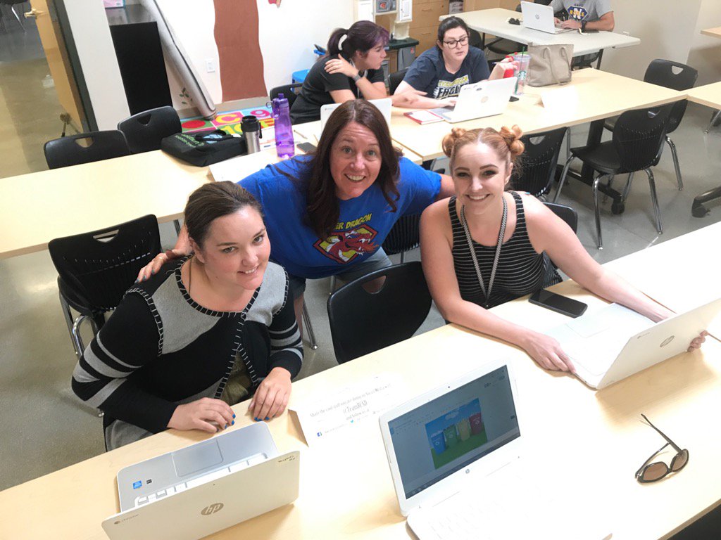 dragonmamab's tweet image. Collaborating on a screencastify video on saving the earth. #teambcsd #rayshell awesomesauce