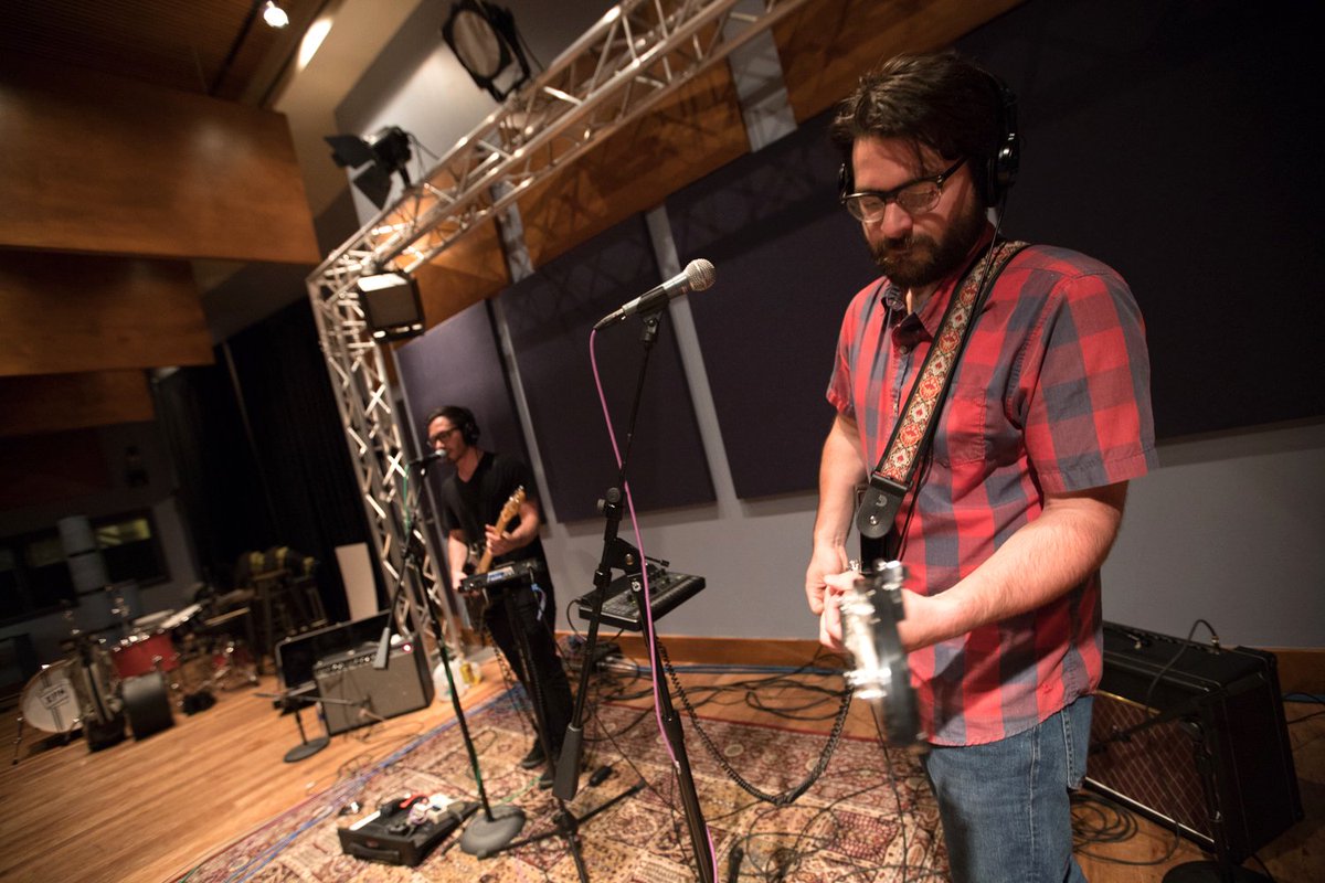 wxpnlocal's tweet photo. #KeyStudioSession: @captweresinking drop third LP this Friday. Look & listen inside the studio performing new songs: https://t.co/sV9aL57LTu https://t.co/jmTft5wS2G