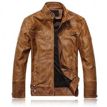 Business casual men's stylish tan leather jacket! #leatherjackets #accessories  also available in black
hlsleathergoods.com/mens-jackets/k…