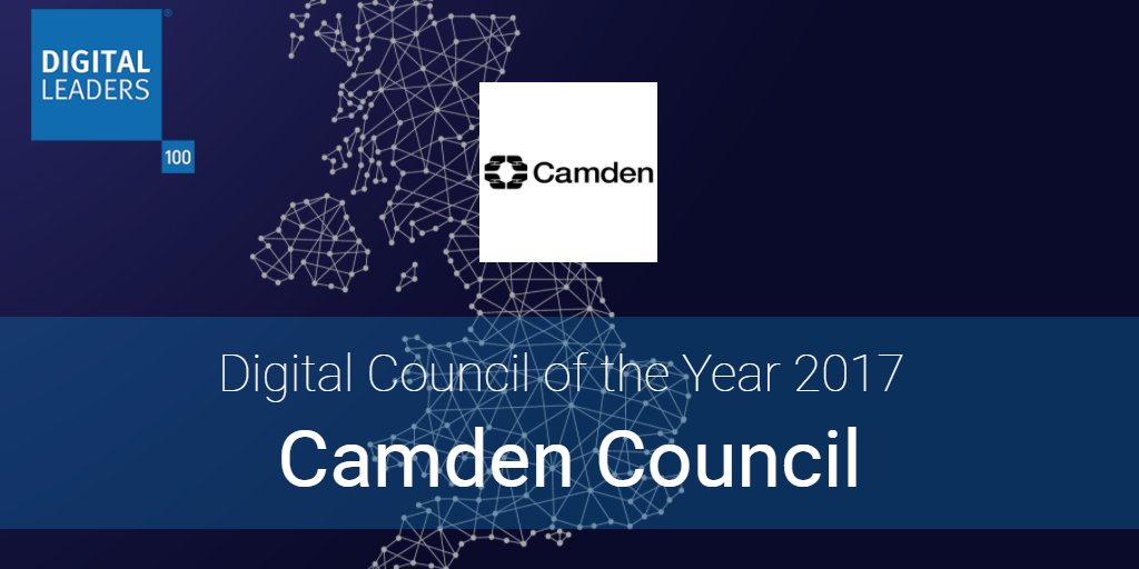 And the Digital Council of the Year Award 2017 goes to... <a href="/camdentalking/">Camden talking</a> ! 🎉🏆Congratulations #DL100 #digileaders