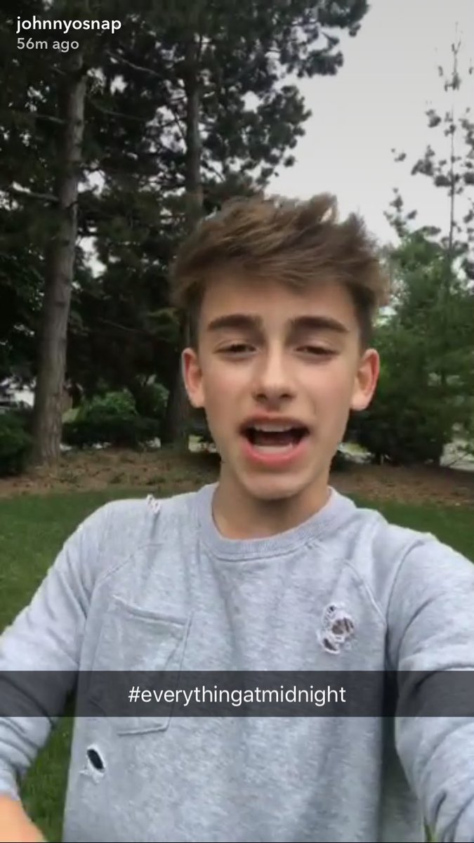Itsjare143's tweet photo. @johnnyorlando will #EVERYTHING be available on Spotify #everythingatmidnight https://t.co/2l0SWHrcVw