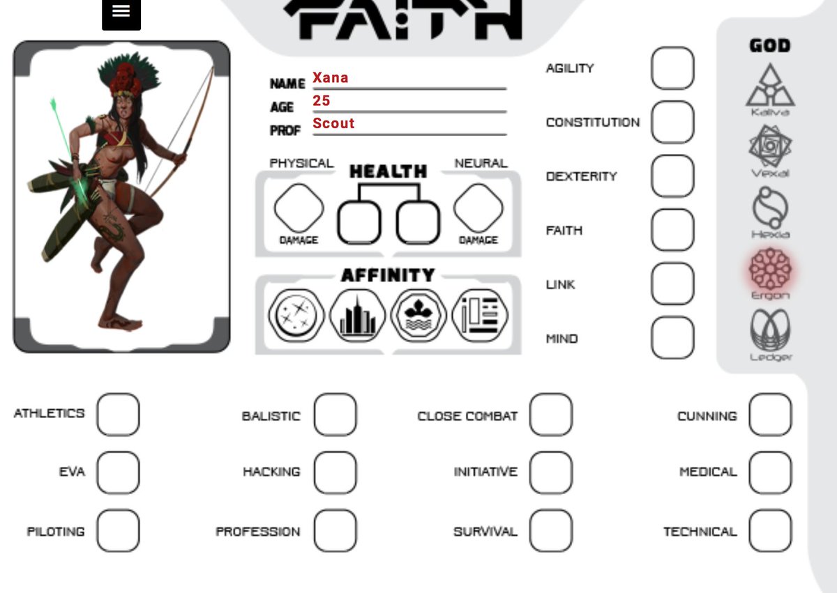 Burning Games What S This Madness A Dragonsconqueramerica Dca Character Just Popped Into A Faith Character Sheet Rpg Tabletop Fantasy T Co 2n4u07yhgn