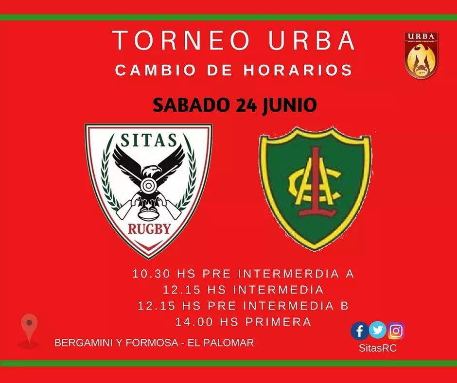 SitasRC's tweet photo. Torneo @URBA_ok cambio de horarios recibimos @LomasACoficial desde las 10.30 ha #VamosTIRO 🇮🇹 https://t.co/RZ9K7hCGRi