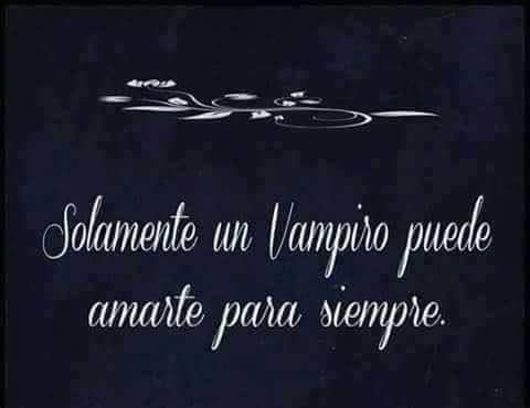 Sólo un vampiro...