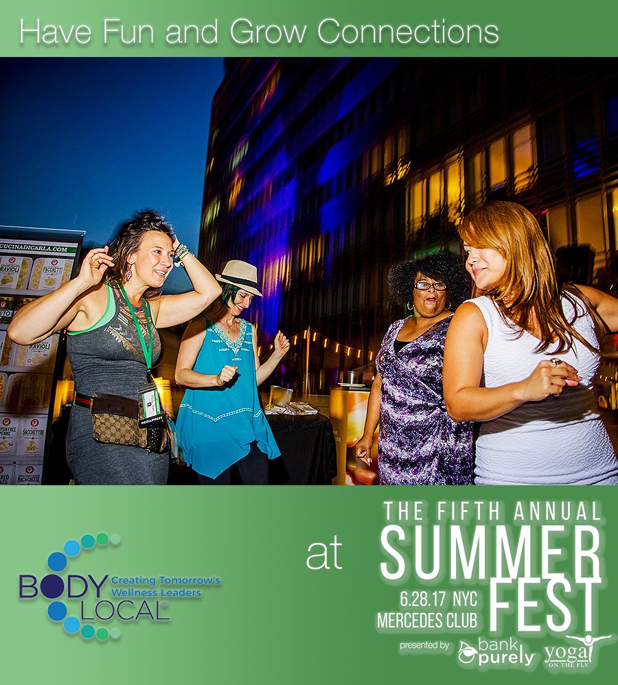 bodylocal's tweet photo. #SummerFest2017 - #wellness event of the year with many exhibitors, industry professionals, #organic cocktails and #healthy bites! #NYC https://t.co/ie0ibFiZUQ