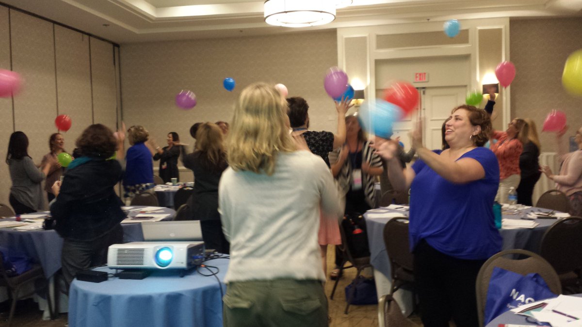 Grieving kids need <a href="/Art_with_Heart/">Art with Heart</a>...and balloons ya'll @NAGCnews #NAGC2017