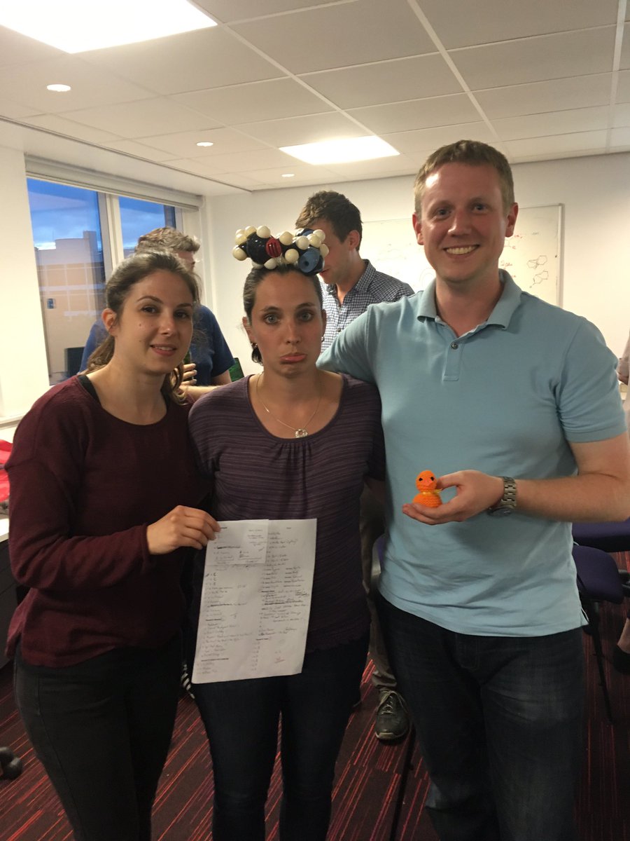 SpeckinUK's tweet image. The Schmetterlings won tonight&apos;s #labquiz!  Unfortunately, the brilliant trophy has gone missing! #lastlabquiz #heartbroken #wefoundpartofit