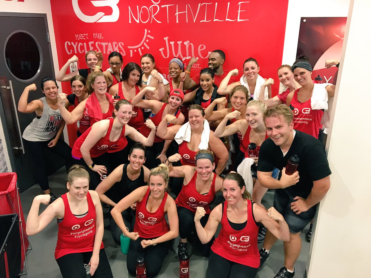Such a fun ride with this gang for a great cause! #TargetGivesBack #CyclegGiving #TargetRidesForUnitedWay <a href="/Summer_K_W/">Summer Hickok</a> <a href="/jennifernbest/">Jennifer Best</a>