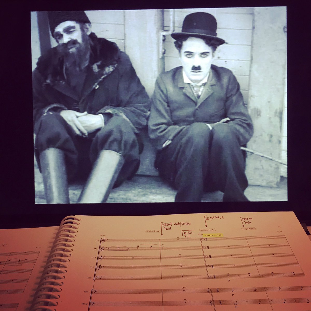 Learning a Chaplin is a painstaking, laborious process, but I never stop giggling at the films.