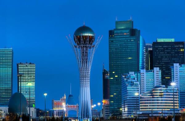 Blue Sky Permeates Astana - See Why In My Book: bit.ly/2q72vCf #AstanaMyth