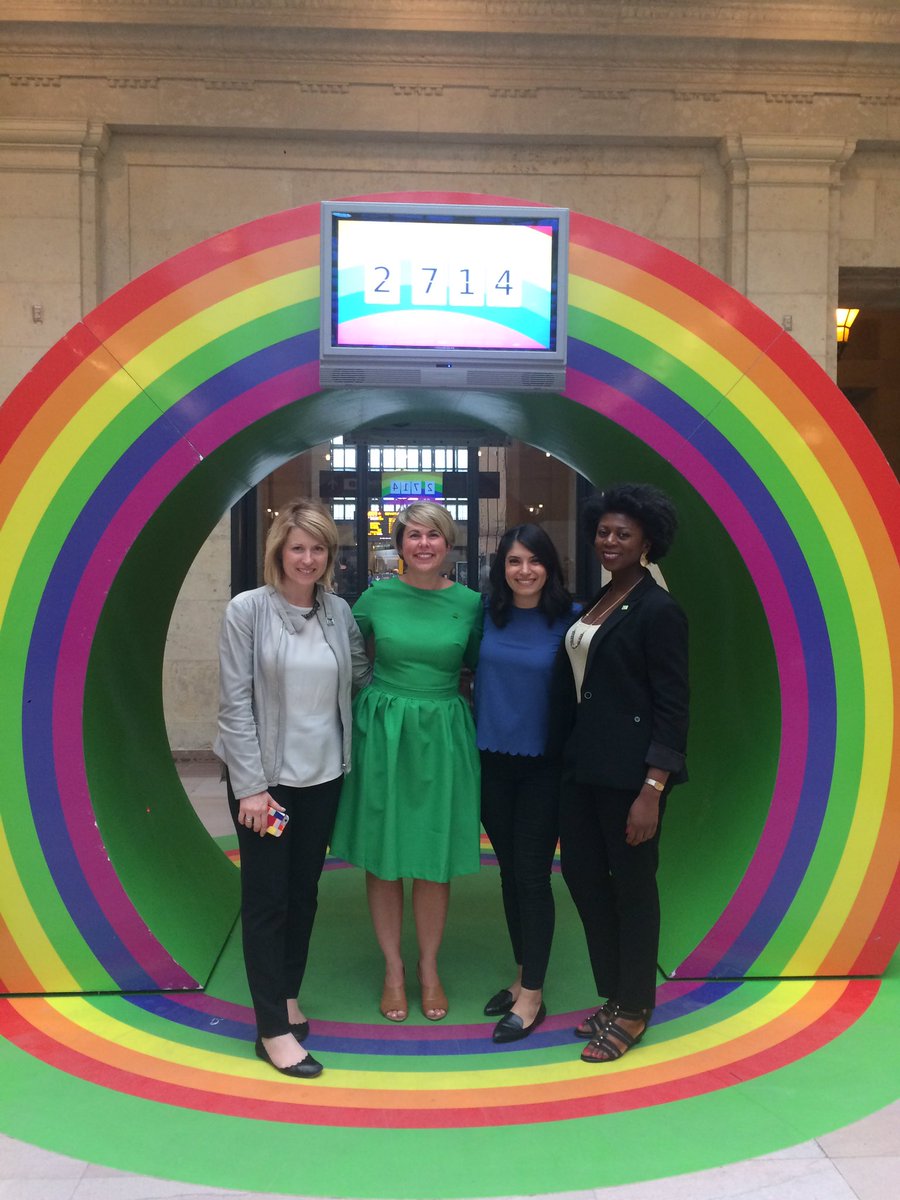 AndreaCBarrack's tweet image. #ForeverProud @TD_Canada #citizenship team loves supporting #inclusion @hamidasach @valpicher @naki_o