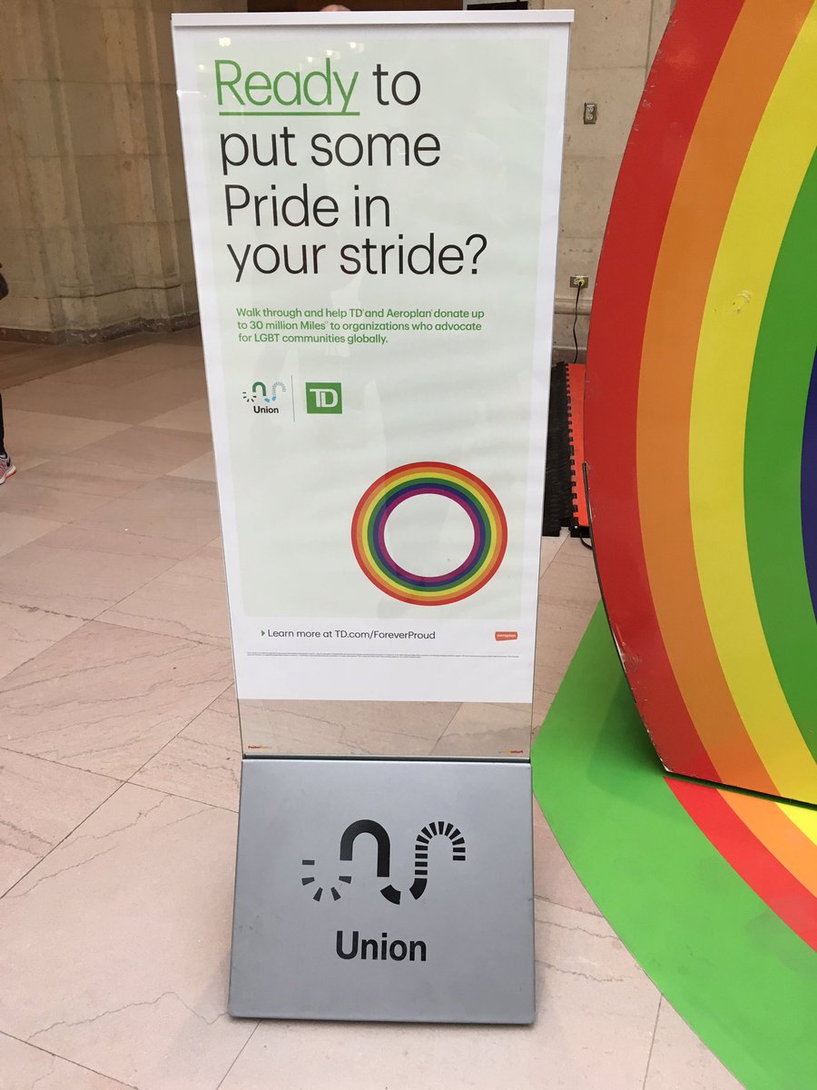 AndreaCBarrack's tweet image. #ForeverProud @TD_Canada #citizenship team loves supporting #inclusion @hamidasach @valpicher @naki_o