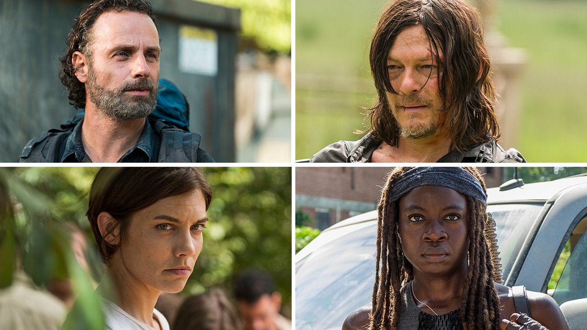 TheWalkingDead's tweet photo. In honor of the #NBAdraft2017 who would YOU select to be your zombie apocalypse partner? Vote here: https://t.co/cUCjYge8kD https://t.co/RKOK80OCqG