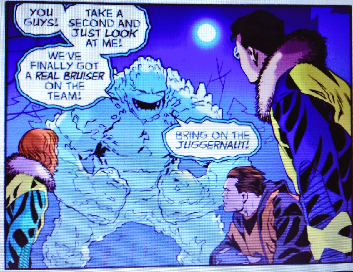 EJperfection's tweet photo. #XMenBlue issue 4 ๐๐ฝ๐ฌ after finished it, I'll stand by: I love Bobby! โ๏ธ๐ #IcemanIsTheCoolest #MakingFunOf #HulkSmash and the #Juggernaut ๐ https://t.co/MMfCnFTu7B