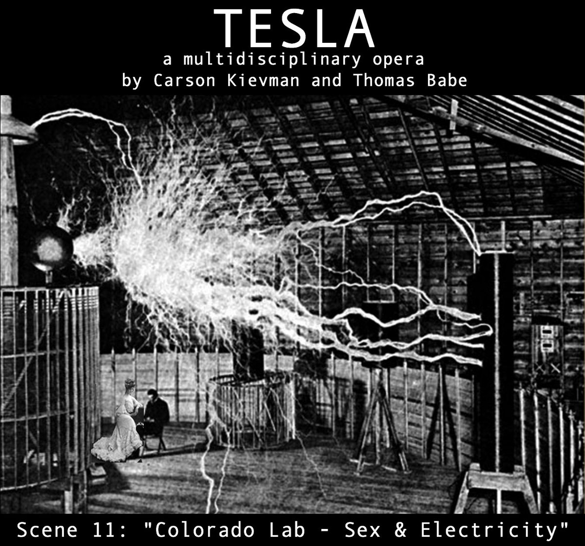 SoBeArts's tweet photo. "SEX &amp; ELECTRICITY" #NikolaTesla #Teslaopera #MarkTwain #science #newopera
casting: https://t.co/awqTosnsb3
info: https://t.co/rpifvA45n9 https://t.co/WwTdpsLMca