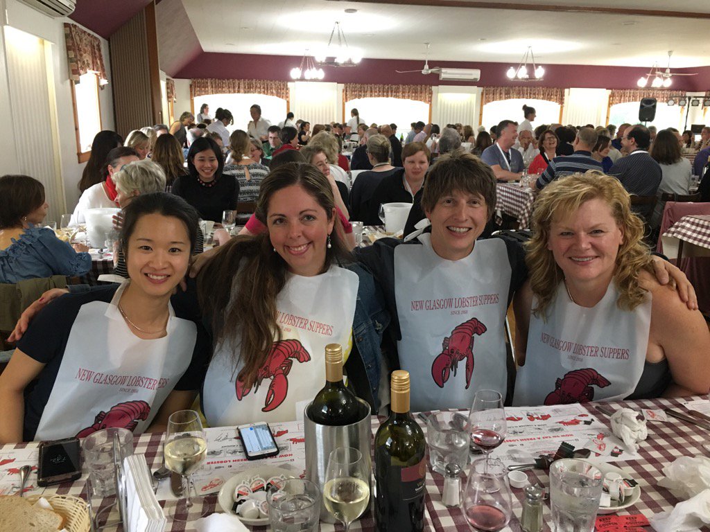 Doing CAOT conference on 'the island'. 1 faculty, 1 grad, 2 grad students. The UBC OSOT family, the way it should be