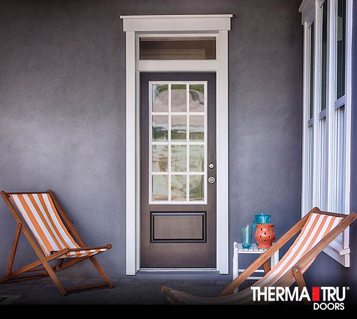 Brighten up your porch this summer with a stunning new Therma-Tru entry door. 

leeglassco.com/entry-doors