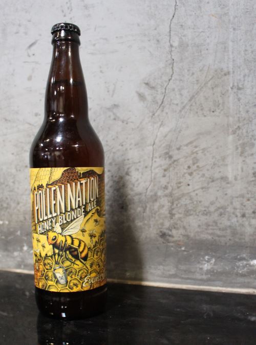 evansbrewco's tweet photo. #thirstythursday featuring our #PollenNation #Honey #Blonde. #evansbrewing https://t.co/dQoCzOPMqt