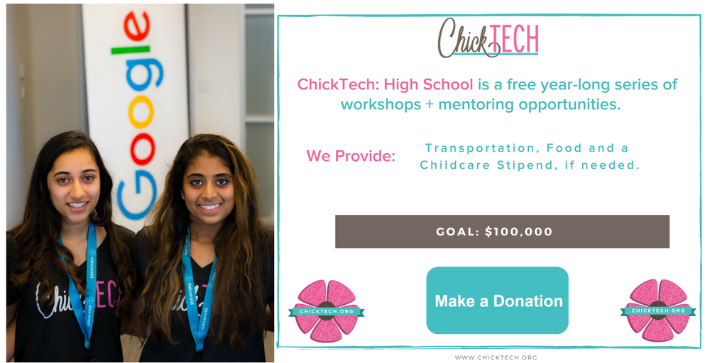 Help encourage more girls to explore tech + create an amazing pipeline of future #STEM professionals. >>> bit.ly/2rQWC19 #ChickTech