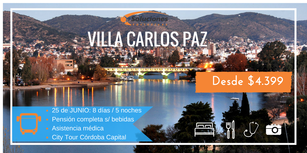 SolucionesTur's tweet photo. No te pierdas #CarlosPaz al mejor precio 🌄🚌 Próxima salida 25 en junio desde 👉 $4.399. Escríbenos en esta dirección: https://t.co/sVwkb040CY https://t.co/FoqIoggBEz