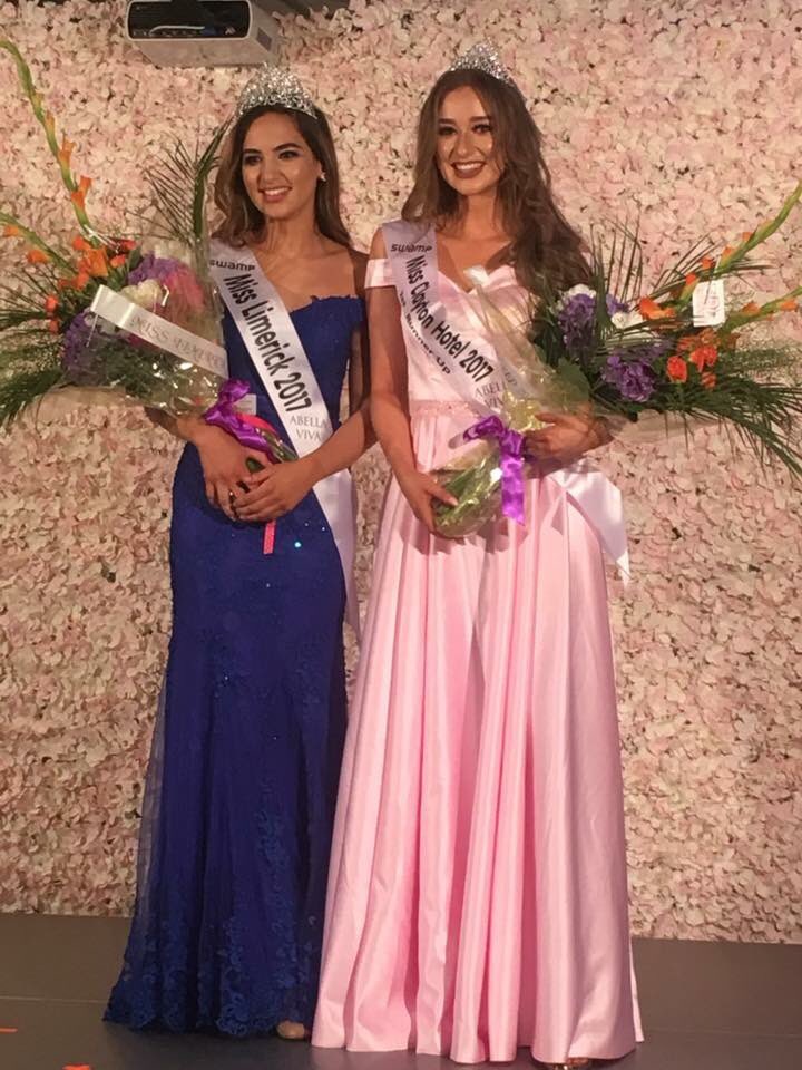 CeliaHolmanLee's tweet photo. Congratulations to to the newly crowned #MissLimerick Racha Mennad and first runner up Chloe Walsh! Celia xx https://t.co/zfDN7MVl8e