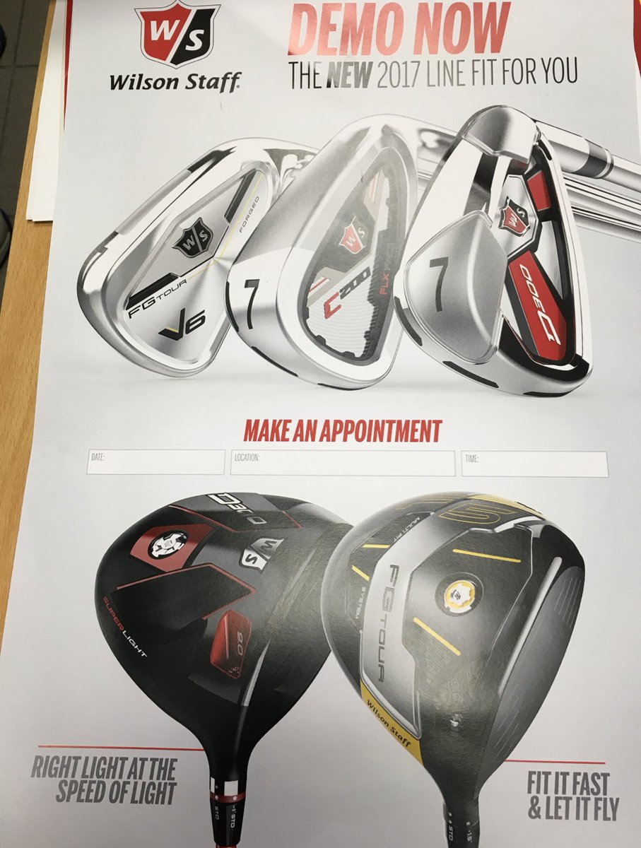Zondag 2 juli a.s.
Demo cq fittingdag van Wilson.
Aanvang 14.00 uur.
Met speciale acties van <a href="/WilsonGolf/">Wilson Golf</a>