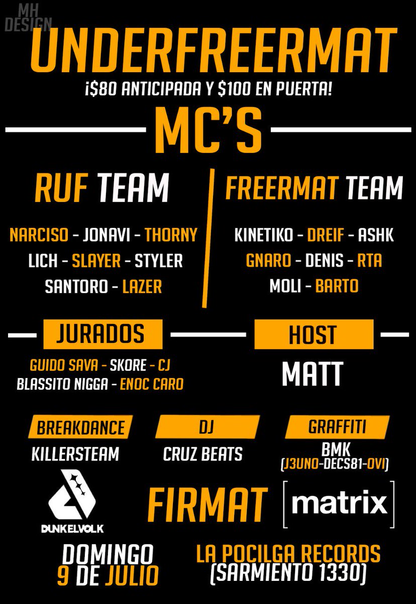 Micabarretook's tweet photo. El 9 de julio copamos la pocilga otra vezzz!! #UNDERFREERMAT https://t.co/EaeL5fJkUy