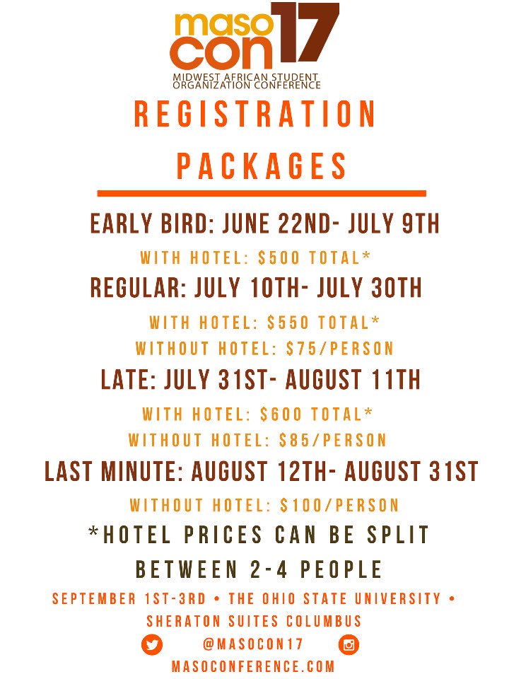 MASOCon19's tweet photo. One Hotel.
One City.
3 Days.
Social Interactions
Discussions
Entertainment
Networking
#MoreThanJusAParty
#masocon16 #masocon17 https://t.co/qmO6Cmpdvl