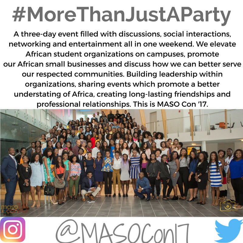 MASOCon19's tweet photo. One Hotel.
One City.
3 Days.
Social Interactions
Discussions
Entertainment
Networking
#MoreThanJusAParty
#masocon16 #masocon17 https://t.co/qmO6Cmpdvl