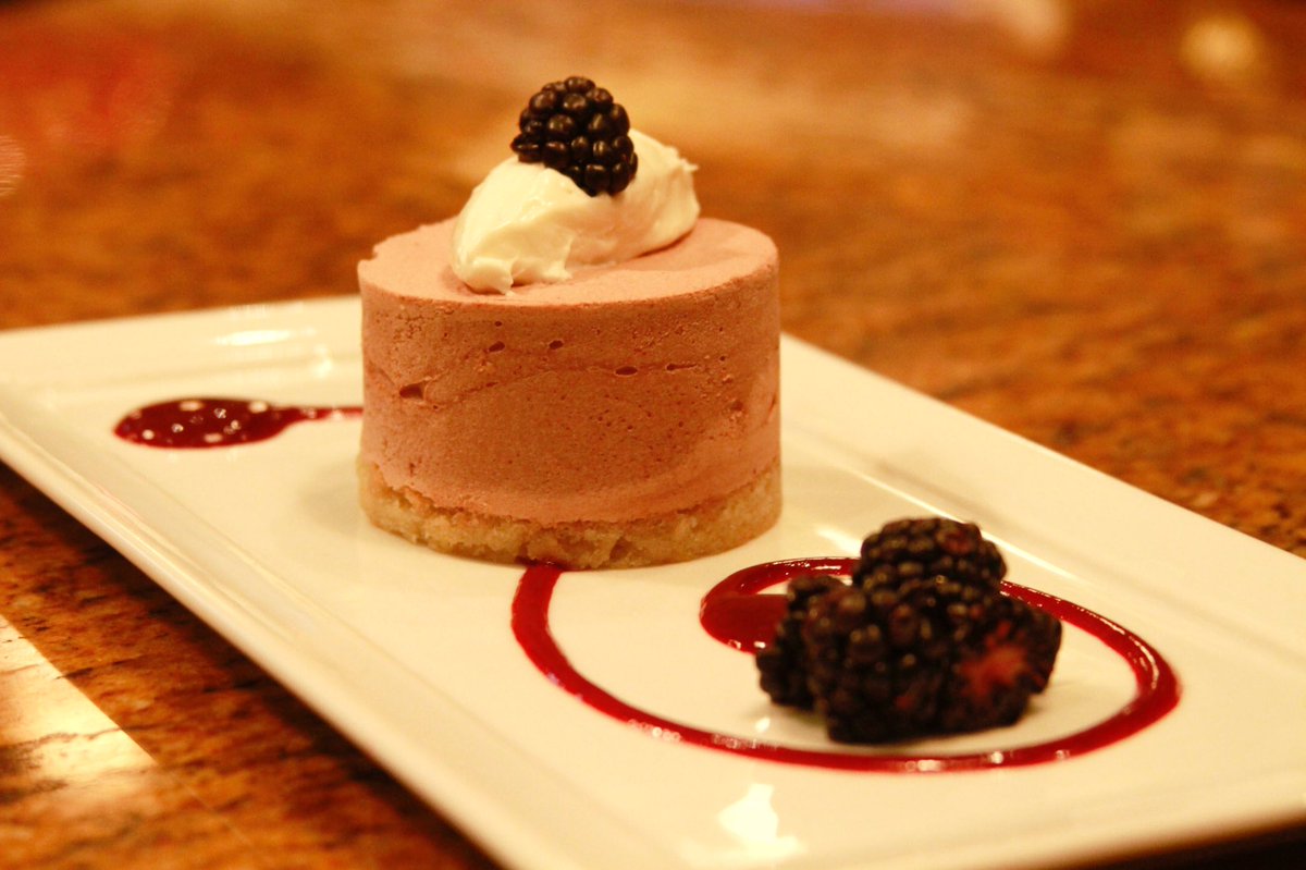 Join us for a three course dinner for restaurant week benefiting Three Square! Happening until June 30, bite into our chocolate panna cotta.