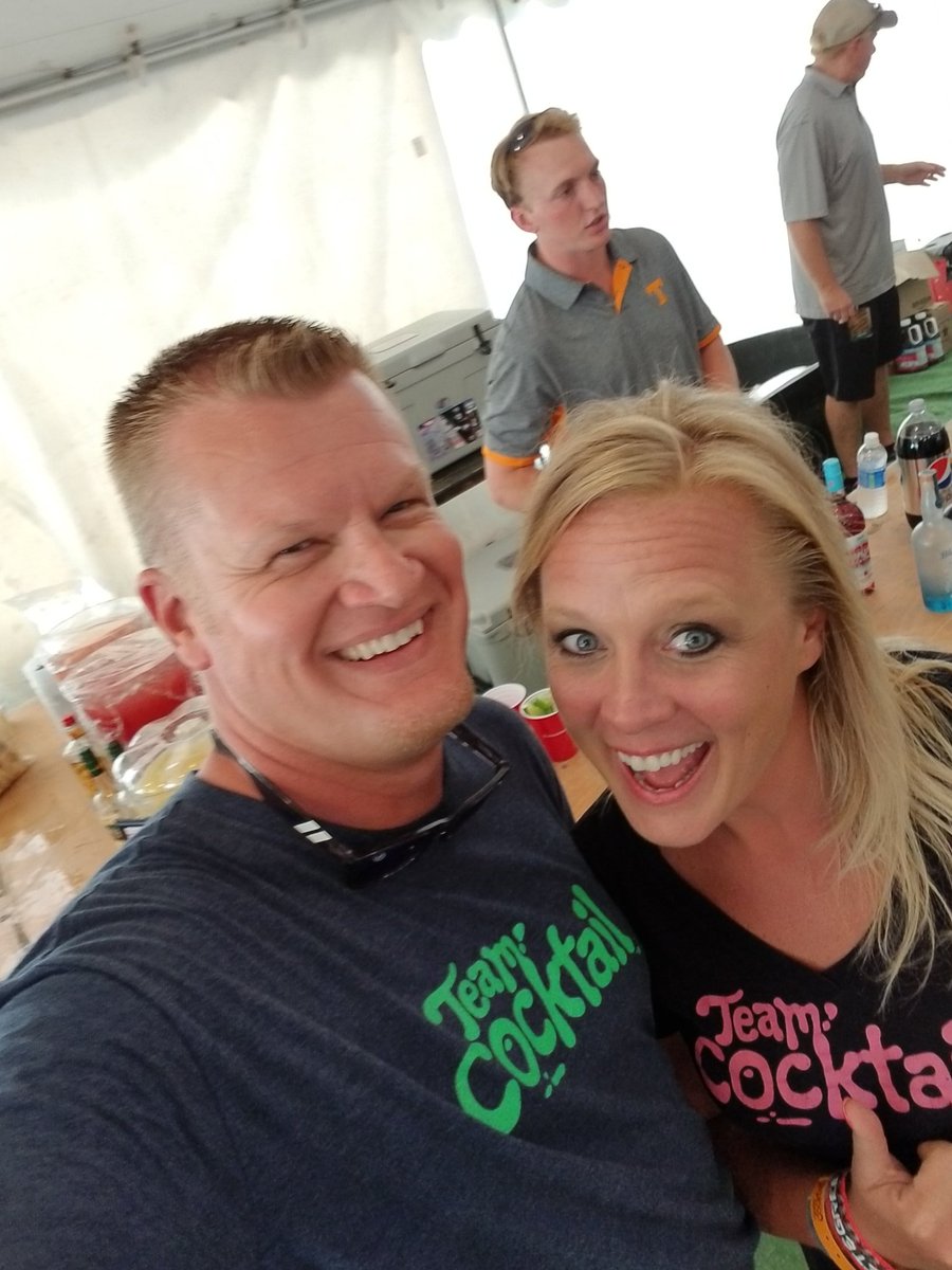 NateAholt's tweet photo. Hey @RyanHurd ....you gonna meet us in the hang tent in a bit?!  We miss your bartending... https://t.co/MlHf9b5dhP
