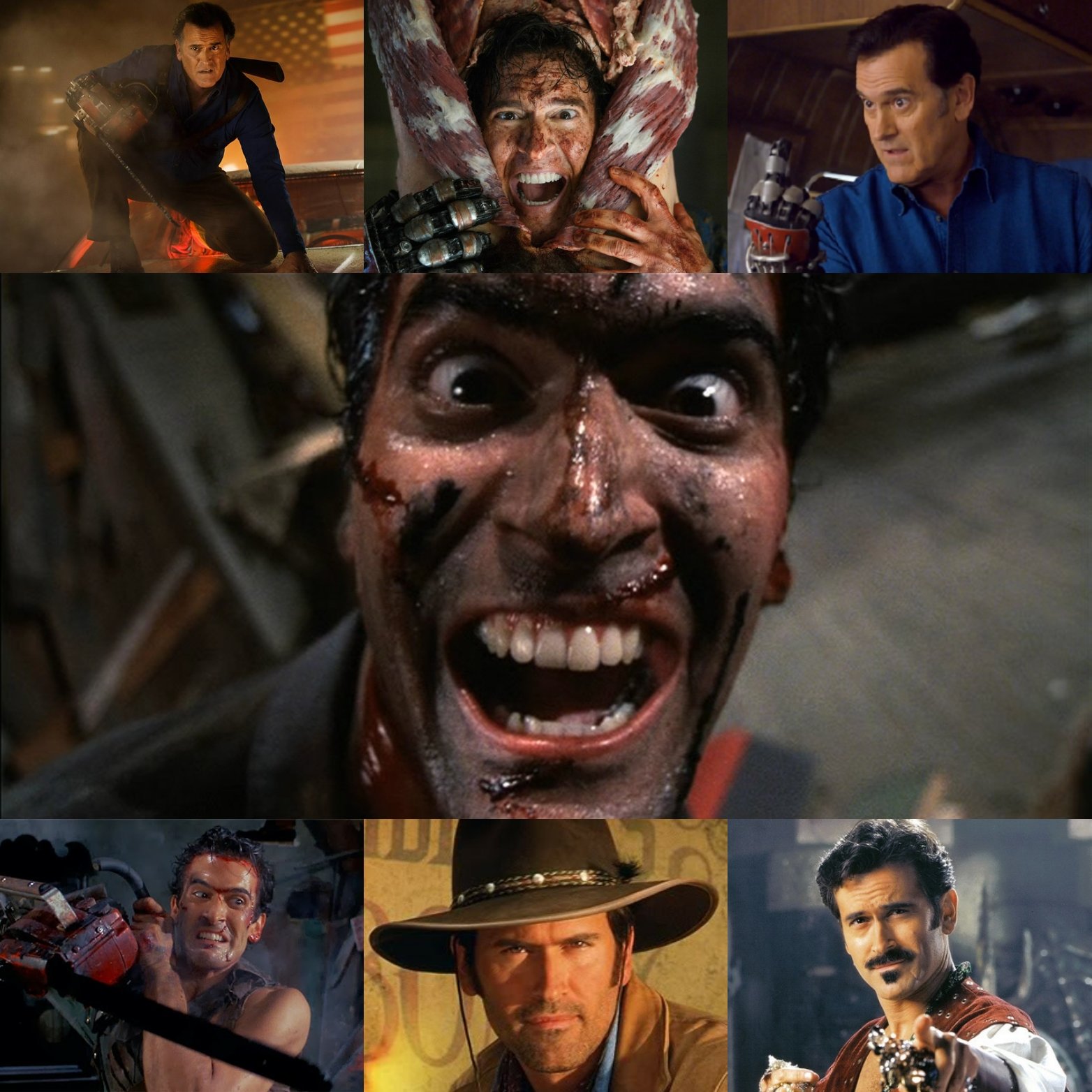 Wishing a happy birthday to the groovy Bruce Campbell! 