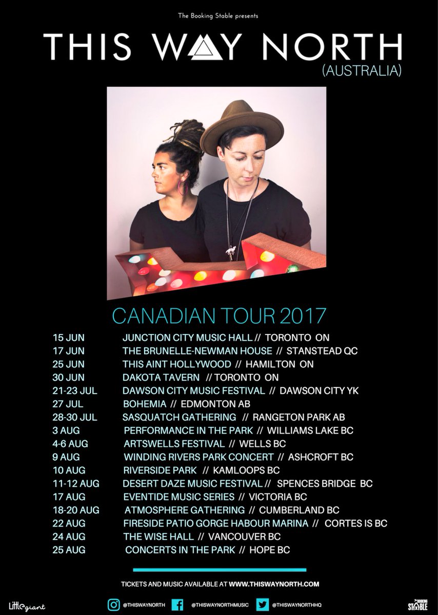 radionotes's tweet photo. 🇨🇦#Canada this @thiswaynorthHQ tour is happening in you, right now. Clip #MadeInCanada: https://t.co/ewhn2lCTpE
(Cc: @CKNW, @CBCRadioCanada) https://t.co/NFpnmw9IeZ