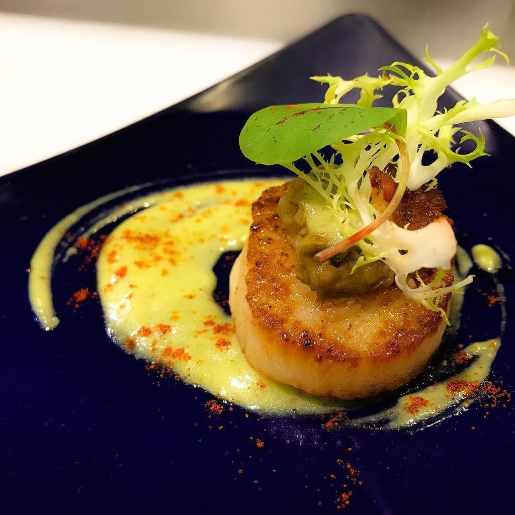 Stop by for our Happy Hour at <a href="/labohemeweho/">La Boheme</a>. Choose from our $1, $3, or $7 options. Our Seared Scallop with Eggpla… ift.tt/2tA0otg