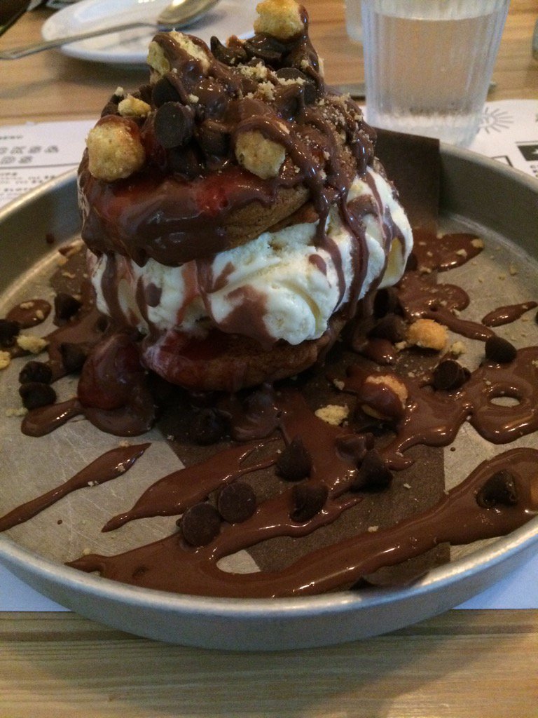 One of the best desserts I've ever had. Ice cream sandwich at Bent Taco is amaze balls!!!